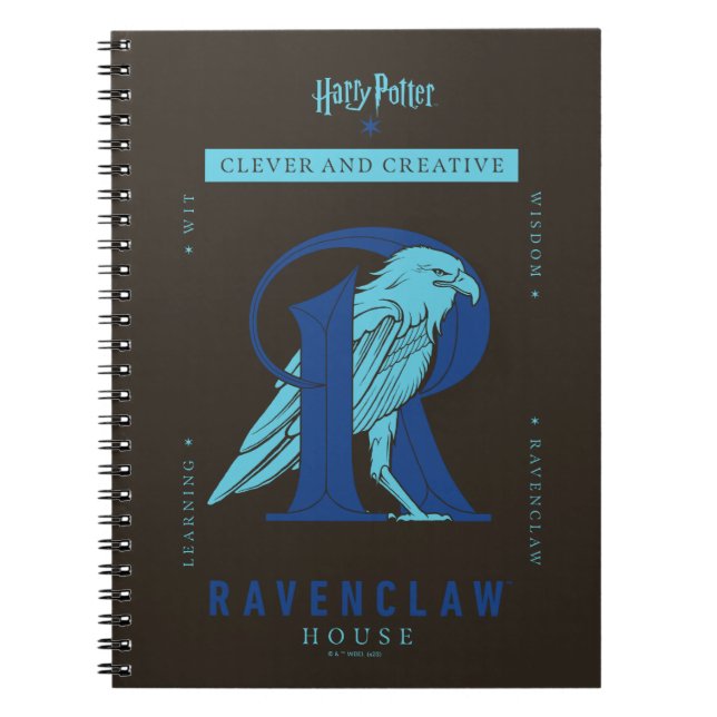 Cuaderno Casa RAVENCLAW™ inteligente y creativa (Frente)