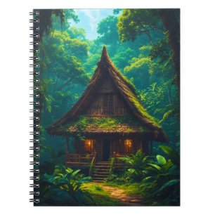 Cuaderno Casa Silenciosa en el Bosque Tropical