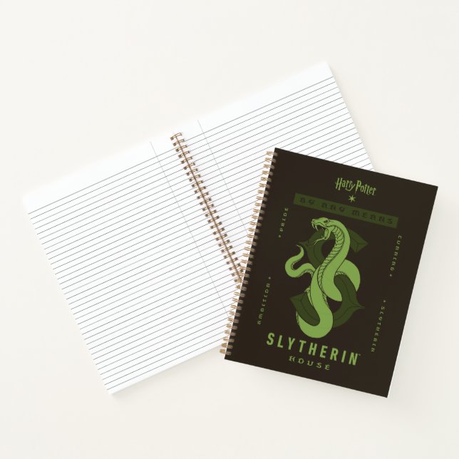 Cuaderno Casa SLYTHERIN™ Por Cualquier Medio (Interior)