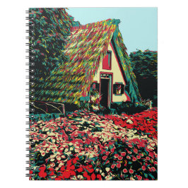 Cuaderno Casa típica de la isla Madeira