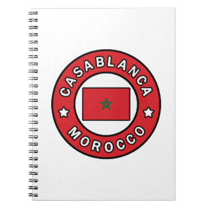 Cuaderno Casablanca Marruecos