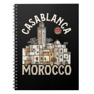Cuaderno casablanca marruecos 