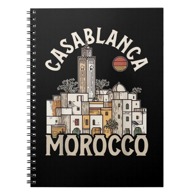 Cuaderno casablanca marruecos  (Frente)