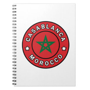 Cuaderno Casablanca Marruecos