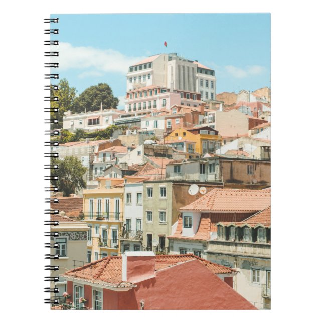 CUADERNO CASAS BAJO CIELO CLARO (Frente)