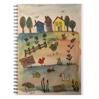 Cuaderno Casas en una Colina