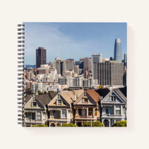 Cuaderno Casas victorianas pintadas en San Francisco