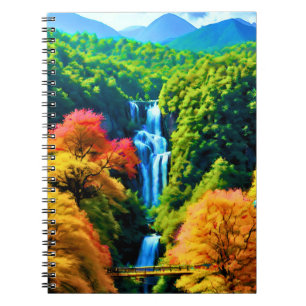 Cuaderno Cascada china