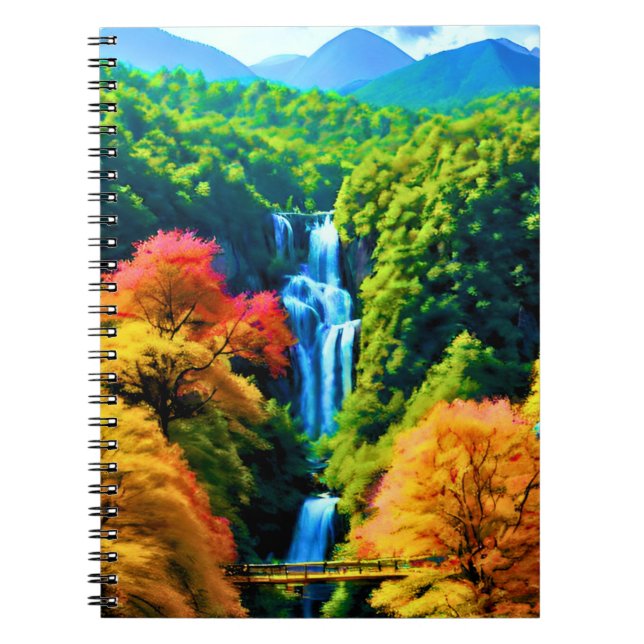 Cuaderno Cascada china (Frente)