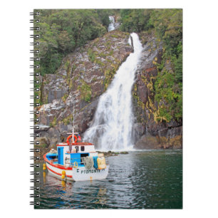 Cuaderno Cascada de barco y cascada, Chile