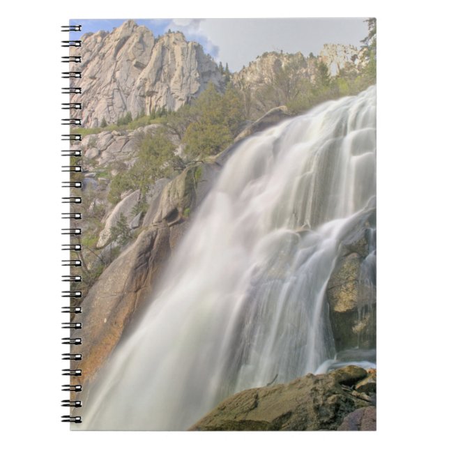 Cuaderno Cascada de Bells Canyon, Lone Peak Wilderness, (Frente)