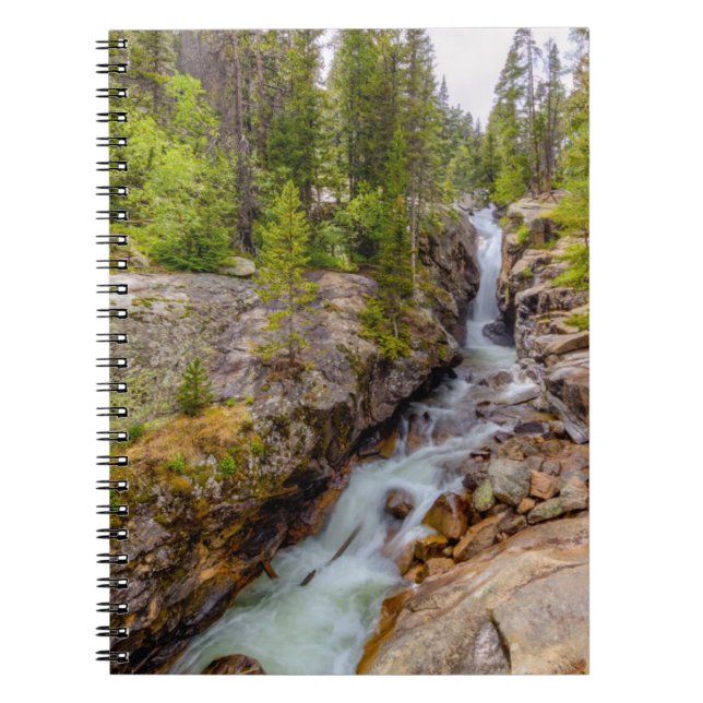 Cuaderno Cascada de cascada y río (Frente)