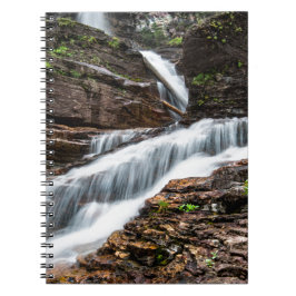 Cuaderno Cascada de Cascage Mountain Waterfall