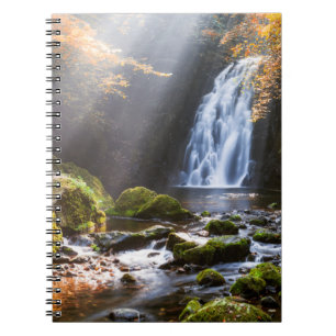 Cuaderno Cascada de Glenoe   Condado de Antrim, Irlanda del
