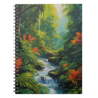 Cuaderno Cascada de Mesmerización de una corriente silvestr