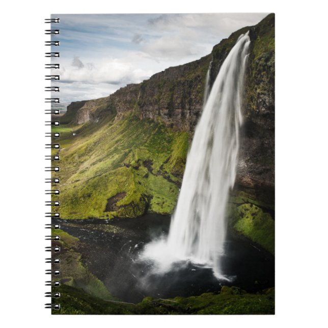 Cuaderno Cascada de Seljalandsfoss | Islandia (Frente)