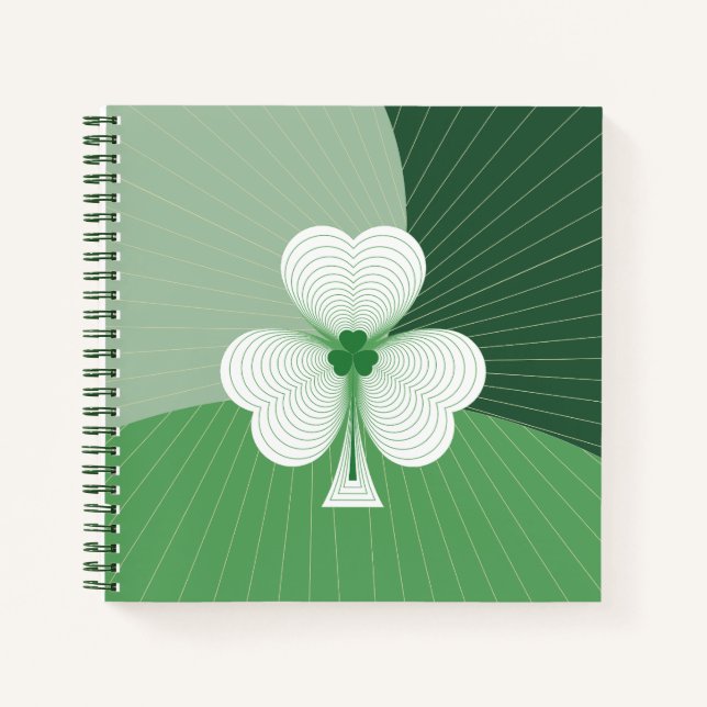 Cuaderno Cascada de Shamrock (Anverso)