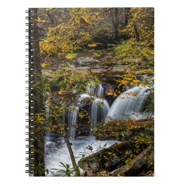 Cuaderno Cascada del arroyo Dunloup | Virginia Occidental (Frente)
