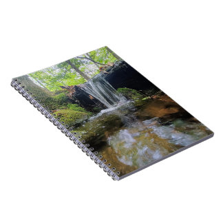 Cuaderno Cascada en el bosque