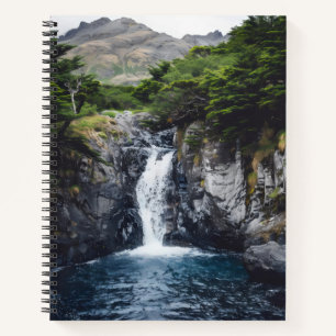 Cuaderno Cascada en el bosque