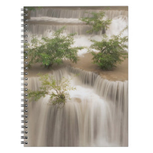 Cuaderno Cascada Huai Mae Khamin Tailandia
