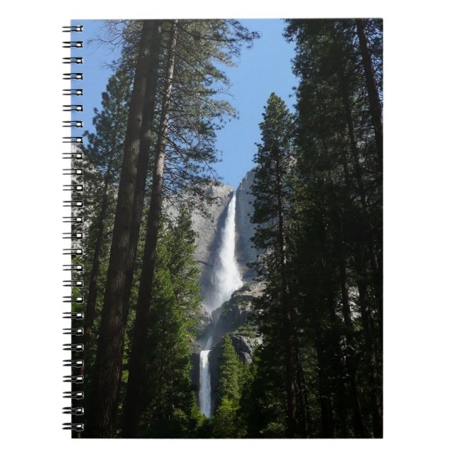 Cuaderno Cascada y bosques de Yosemite (Frente)