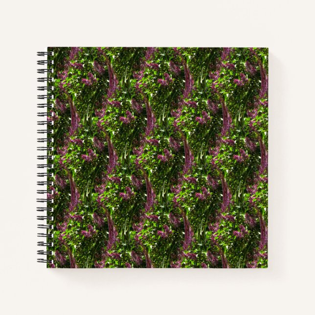 Cuaderno Cascadas de lilas.... (Anverso)