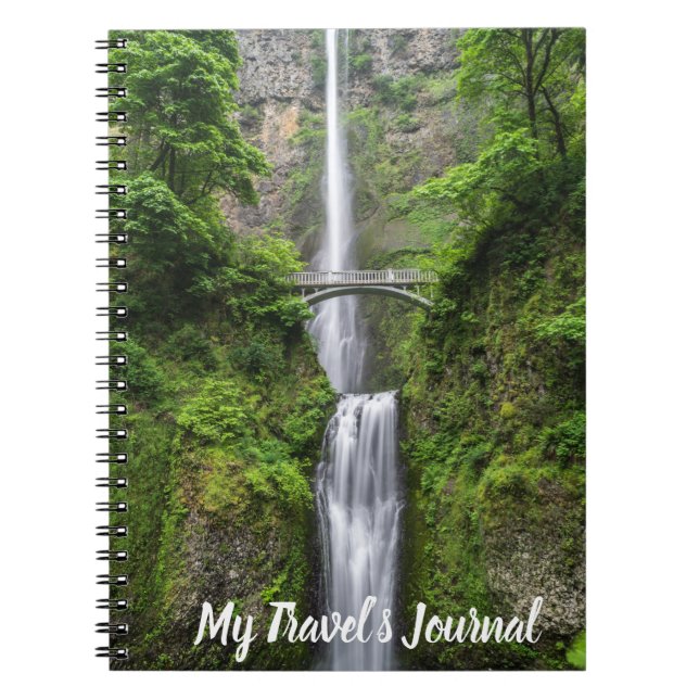 Cuaderno Cascadas En El Bosque (Frente)
