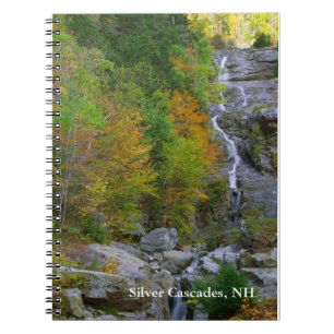 Cuaderno Cascadas plateadas, portátil espiral NH
