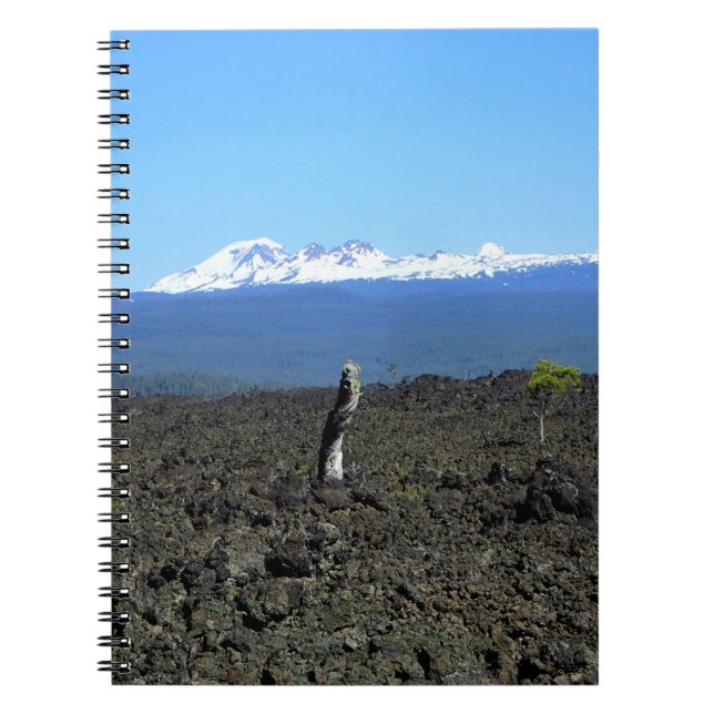 Cuaderno Cascadas y rocas de lava, O (Frente)
