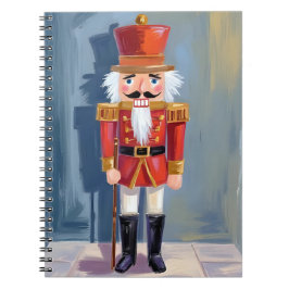 Cuaderno Cascanueces de Navidad | Acuarela de Soldado Rojo