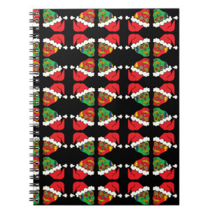 Cuaderno Cáscaras de azúcar de Navidad