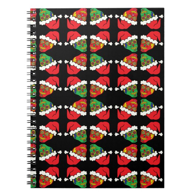 Cuaderno Cáscaras de azúcar de Navidad (Frente)