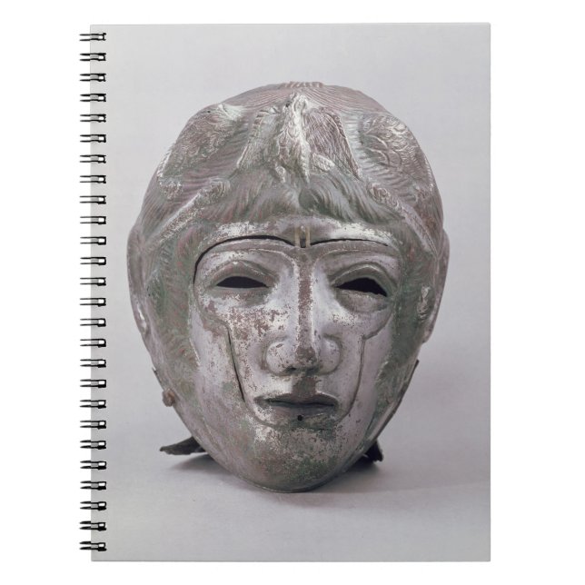 Cuaderno Casco con la decoración de Eagle, romana (plata) (Frente)