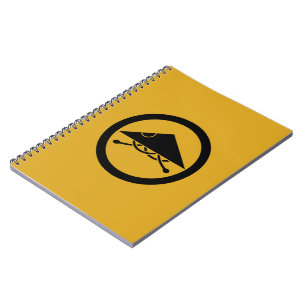 Cuaderno Casco de ashigaru en círculo