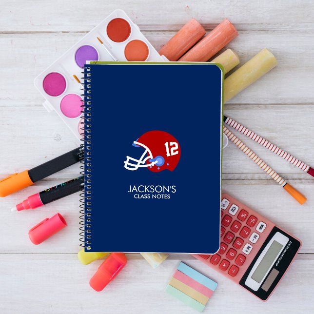 Cuaderno Casco de fútbol (Subido por el creador)