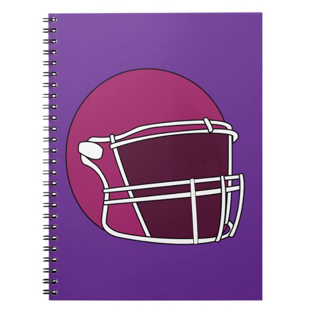 Cuaderno Casco de Fútbol Americano (Frente)