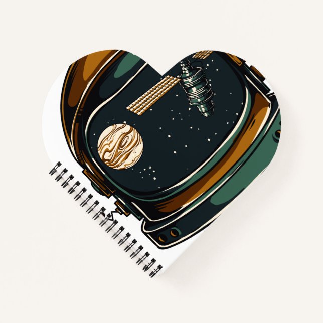 Cuaderno casco espacial (Anverso)