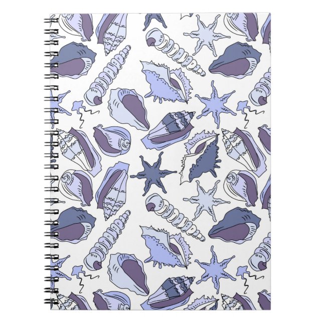 Cuaderno Cascos marinos Lavendar (Frente)