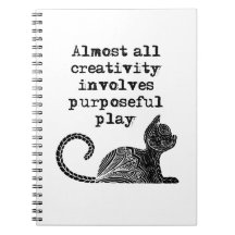 Casi toda la creatividad implica juego intencional