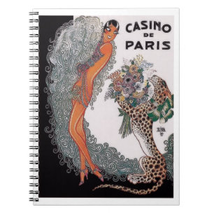 Cuaderno Casino de París - Josephine Baker (1930)