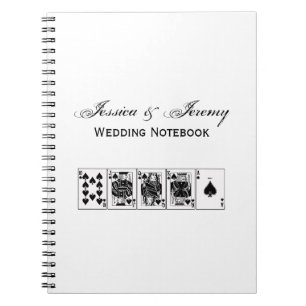 Cuaderno Casino Night Poker Royal Straight Flush Spades