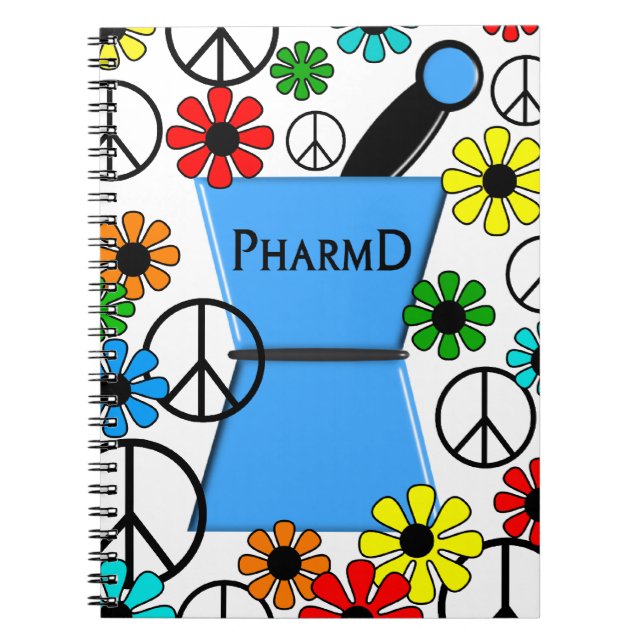 Cuaderno Casos del iPhone y de la electrónica de PharmD (Frente)