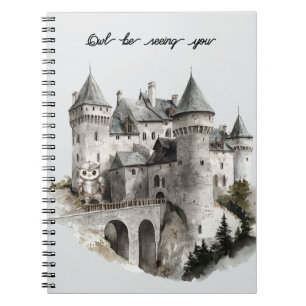 Cuaderno Castillo Búho te verá