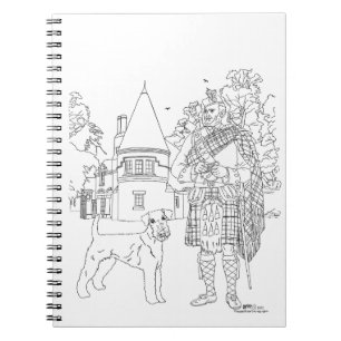 Cuaderno Castillo de Aboyne Escocia