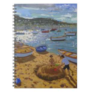 Cuaderno Castillo de arena grande Teignmouth 2013