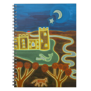Cuaderno Castillo de Bodiam por el claro de luna 2010