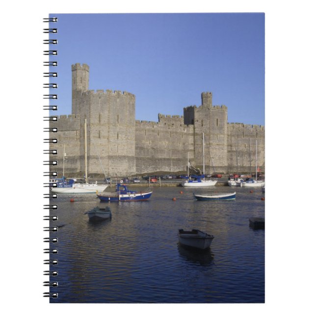 Cuaderno Castillo de Caernarfon, Gwynedd, Gales (RF) (Frente)