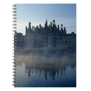 Cuaderno Castillo de Chambord al amanecer, Loir-et-Cher, Lo