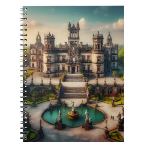 Cuaderno Castillo de Chapultepec Viaje de México